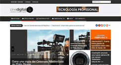 Desktop Screenshot of cinedigital.tv